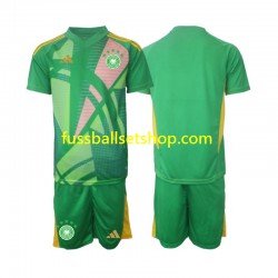 Günstige Fußball Trikotsatz Deutschland Torwart Kinder Ausweichtrikot 2024-2025 Kurzarm