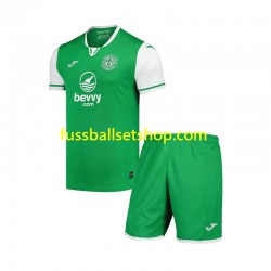 Günstige Fußball Trikotsatz Hibernian Kinder Heimtrikot 2024-2025 Kurzarm