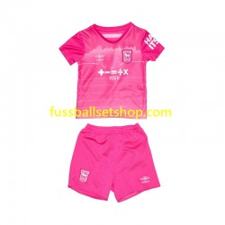 Günstige Fußball Trikotsatz Ipswich Town Kinder Ausweichtrikot 2024-2025 Kurzarm