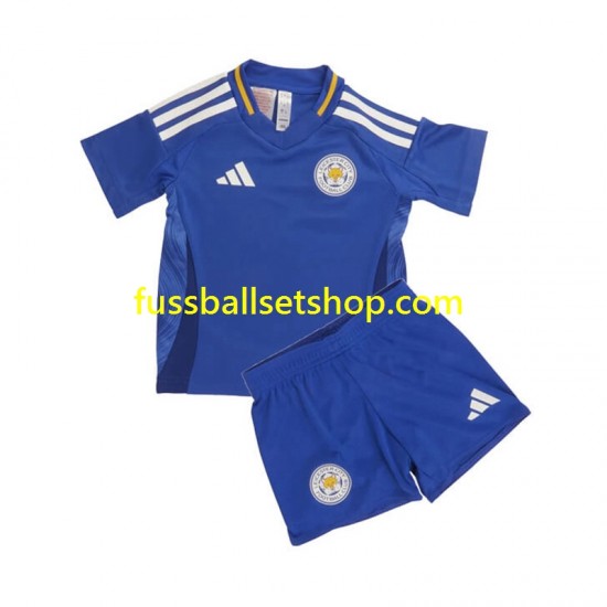 Günstige Fußball Trikotsatz Leicester City Kinder Heimtrikot 2024-2025 Kurzarm