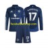 Günstige Fußball Trikotsatz Manchester United Alejandro Garnacho 17 Kinder Auswärtstrikot 2024-2025 Langarm