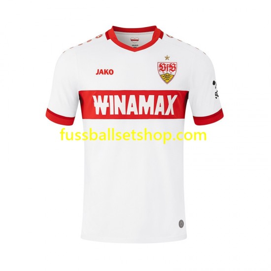 Günstige Fußball Trikotsatz VfB Stuttgart Herren Heimtrikot 2024-2025 Kurzarm