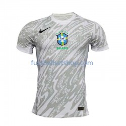 Günstige Fußball Trikotsatz Brasilien Torwart Herren Heimtrikot 2024 Kurzarm