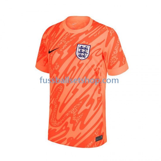 Günstige Fußball Trikotsatz England Torwart Herren Heimtrikot Euro 2024 Kurzarm