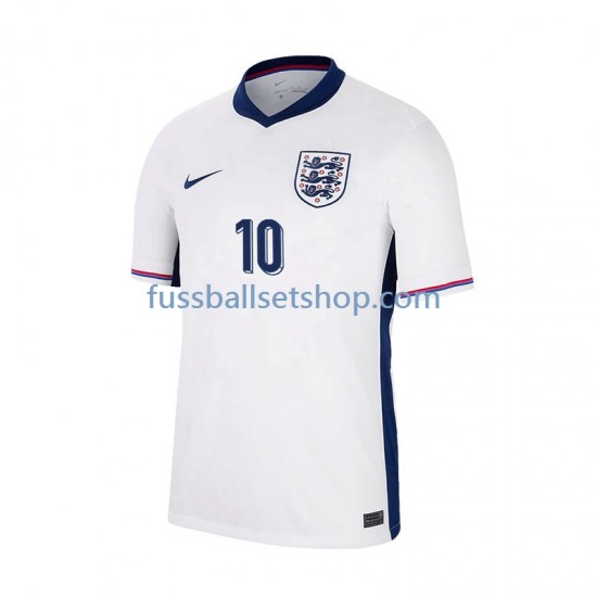 Günstige Fußball Trikotsatz England Jude Bellingham 10 Herren Heimtrikot Euro 2024 Kurzarm