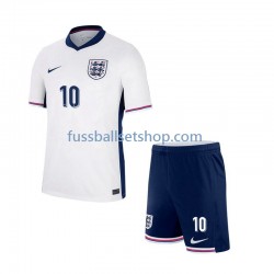 Günstige Fußball Trikotsatz England Jude Bellingham 10 Kinder Heimtrikot Euro 2024 Kurzarm