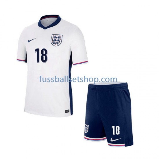 Günstige Fußball Trikotsatz England Trent Alexander-Arnold 18 Kinder Heimtrikot Euro 2024 Kurzarm