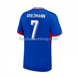 Günstige Fußball Trikotsatz Frankreich Antoine Griezmann 7 Herren Heimtrikot Euro 2024 Kurzarm