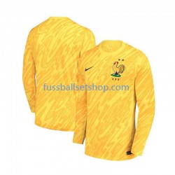 Günstige Fußball Trikotsatz Frankreich Torwart Herren Heimtrikot Euro 2024 Kurzarm