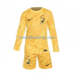 Günstige Fußball Trikotsatz Frankreich Torwart Kinder Heimtrikot Euro 2024 Langarm