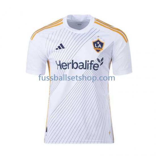 Günstige Fußball Trikotsatz LA Galaxy Herren Heimtrikot 2024 Kurzarm