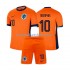 Günstige Fußball Trikotsatz Niederlande Memphis Depay 10 Kinder Heimtrikot Euro 2024 Kurzarm