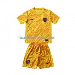 Günstige Fußball Trikotsatz Portugal Torwart Kinder Heimtrikot Euro 2024 Kurzarm