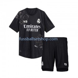 Günstige Fußball Trikotsatz Real Madrid Y3 Torwart Kinder Viertestrikot 2023-2024 Kurzarm