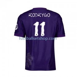Günstige Fußball Trikotsatz Real Madrid RODRYGO 11 Y-3 Herren Viertestrikot 2023-2024 Kurzarm
