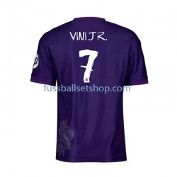 Günstige Fußball Trikotsatz Real Madrid Vinicius Junior 7 Y-3 Herren Viertestrikot 2023-2024 Kurzarm