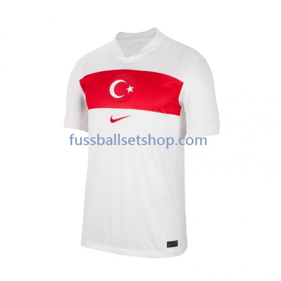 Günstige Fußball Trikotsatz Türkei Herren Heimtrikot Euro 2024 Kurzarm