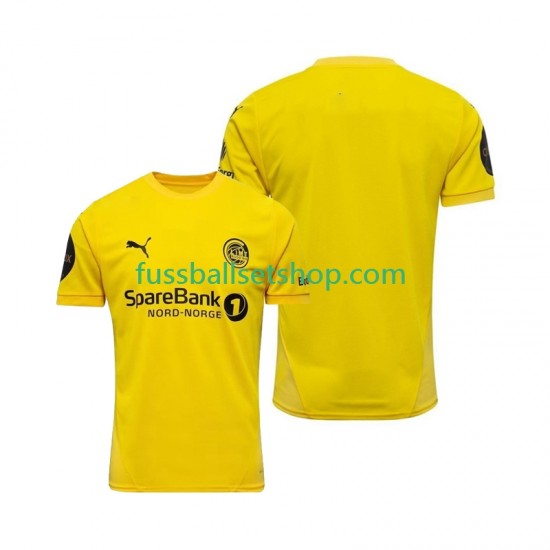 Günstige Fußball Trikotsatz FK Bodø/Glimt Herren Heimtrikot 2025 Kurzarm