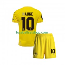 Günstige Fußball Trikotsatz FK Bodø/Glimt Jens Petter Hauge 10 Kinder Heimtrikot 2025 Kurzarm