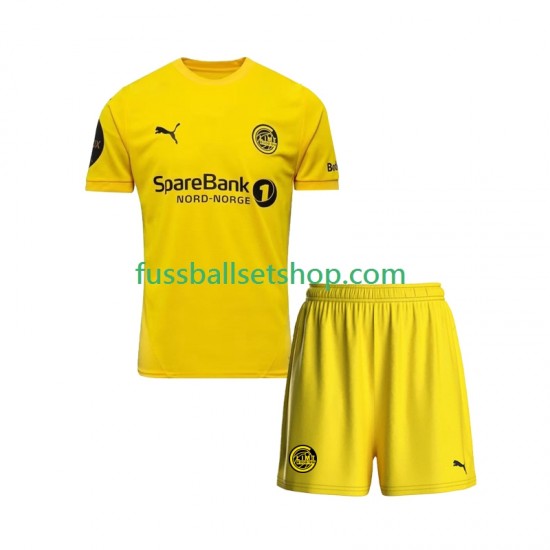 Günstige Fußball Trikotsatz FK Bodø/Glimt Kinder Heimtrikot 2025 Kurzarm