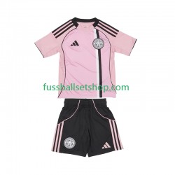 Günstige Fußball Trikotsatz Leicester City Kinder Ausweichtrikot 2025-2026 Kurzarm
