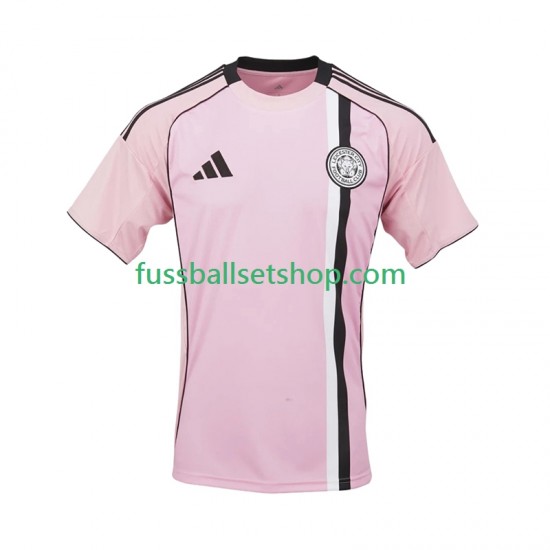 Günstige Fußball Trikotsatz Leicester City Herren Ausweichtrikot 2025-2026 Kurzarm