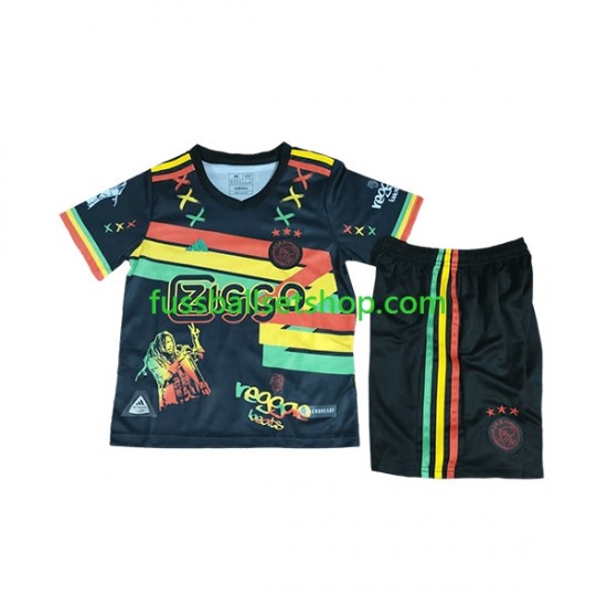 Günstige Fußball Trikotsatz Ajax Amsterdam Bob Marley Kinder Heimtrikot 2023-2024 Kurzarm
