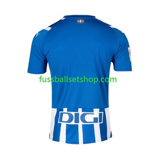Günstige Fußball Trikotsatz Deportivo Alaves Herren Heimtrikot 2023-2024 Kurzarm