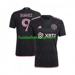 Günstige Fußball Trikotsatz Inter Miami Suárez Luis 9 Herren Auswärtstrikot 2023-2024 Kurzarm