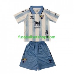 Günstige Fußball Trikotsatz Málaga CF Kinder Heimtrikot 2023-2024 Kurzarm