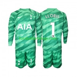 Günstige Fußball Trikotsatz Tottenham Hotspur Hugo Lloris 1 Torwart Kinder Ausweichtrikot 2023-2024 Langarm