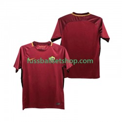 Günstige Fußball Trikotsatz AS Rom 2017-2018 Retro Herren Heimtrikot Kurzarm