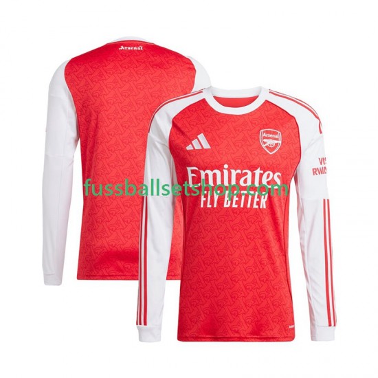 Günstige Fußball Trikotsatz Arsenal Herren Heimtrikot 2025-2026 Langarm