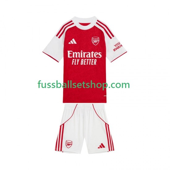 Günstige Fußball Trikotsatz Arsenal Kinder Heimtrikot 2025-2026 Kurzarm
