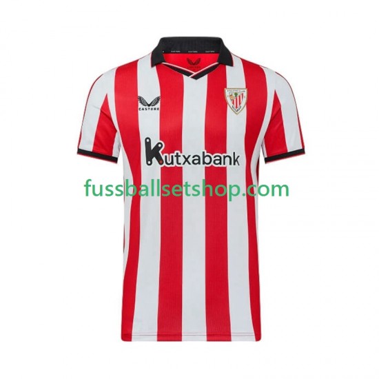 Günstige Fußball Trikotsatz Athletic Bilbao Herren Heimtrikot 2025-2026 Kurzarm
