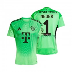 Günstige Fußball Trikotsatz FC Bayern München Manuel Neuer 1 Torwart Herren Heimtrikot 2025-2026 Kurzarm
