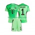 Günstige Fußball Trikotsatz FC Bayern München Manuel Neuer 1 Torwart Kinder Heimtrikot 2025-2026 Kurzarm