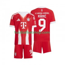 Günstige Fußball Trikotsatz FC Bayern München Harry Kane 9 Kinder Heimtrikot 2025-2026 Kurzarm