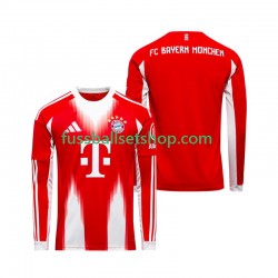 Günstige Fußball Trikotsatz FC Bayern München Herren Heimtrikot 2025-2026 Langarm