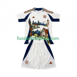 Günstige Fußball Trikotsatz FC Bayern München Special Kinder Heimtrikot 2025-2026 Kurzarm