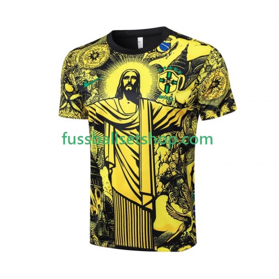 Günstige Fußball Trikotsatz Brasilien Jesus Herren Heimtrikot 2024 Kurzarm