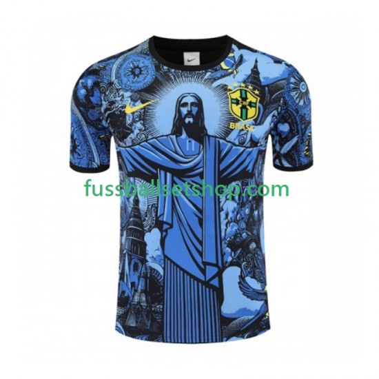 Günstige Fußball Trikotsatz Brasilien Jesus Herren Heimtrikot 2024-2025 Kurzarm