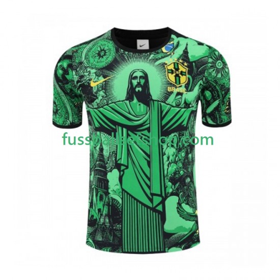 Günstige Fußball Trikotsatz Brasilien Jesus Special Herren Heimtrikot 2024-2025 Kurzarm