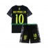 Brasilien Neymar JR 10 Cheist the Redeemer Football Shirts Kinder Heimtrikot 2024 Kurzarm