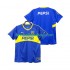 Günstige Fußball Trikotsatz Boca Juniors 2003 2004 Retro Herren Heimtrikot Kurzarm