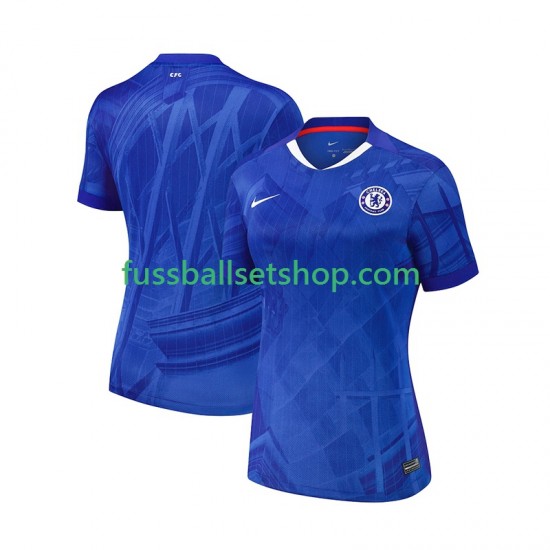 Günstige Fußball Trikotsatz Chelsea Frauen Heimtrikot 2025-2026 Kurzarm