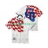 Günstige Fußball Trikotsatz Kroatien BOBAN 10 Retro Herren Heimtrikot 1998 Kurzarm