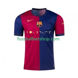 Günstige Fußball Trikotsatz FC Barcelona Coldplay Herren Heimtrikot 2024-2025 Kurzarm