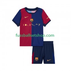 Günstige Fußball Trikotsatz FC Barcelona Coldplay Kinder Heimtrikot 2024-2025 Kurzarm