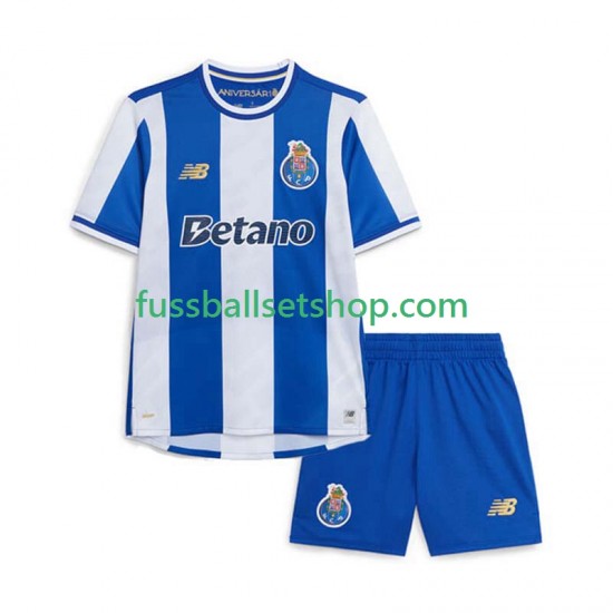 Günstige Fußball Trikotsatz FC Porto Kinder Heimtrikot 2025-2026 Kurzarm